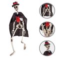 thumbnail image 4 of Halloween Skeleton Plastic Skeleton Hanging Decoration Halloween Party Decoration, 4 of 9
