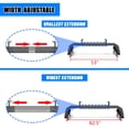 thumbnail image 4 of Modular Adjustable Full-size Pickup Roll bar Overland Bed Rack For Chevrolet S-10/GMC Sonoma/Chevy Colorado/GMC Canyon/Ford Ranger/Jeep/Toyota Tacoma Tundra/Nissan Frontier Titan, 4 of 12
