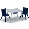 thumbnail image 3 of Delta Children Kids Table and Chair Set with Storage (2 Chairs Included) - Grey/Blue, 3 of 5