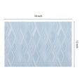 thumbnail image 4 of Unique Bargains Set of 8 Placemats for Dining Table Wipeable Table Mat Blue 18x12Inch, 4 of 7