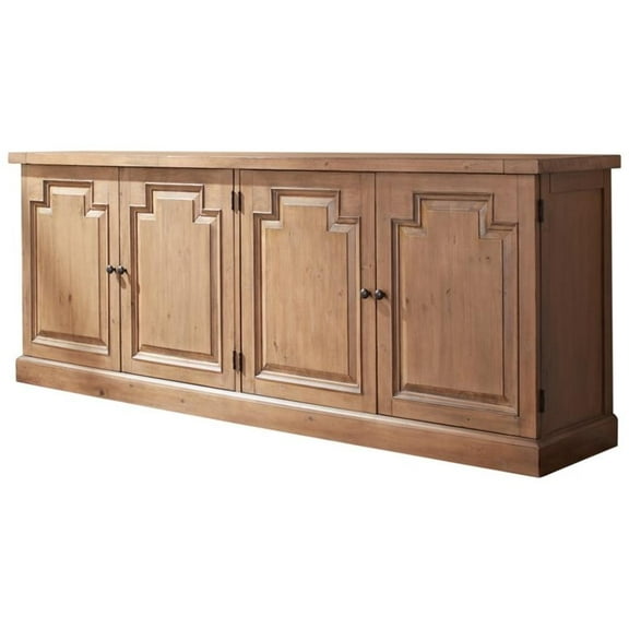 Florence 4-door Sideboard Rustic Smoke