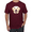 Maroon, variant on Labrador Dog Animal Lover Graphic T-Shirt