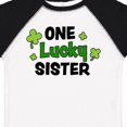 thumbnail image 4 of Inktastic One Lucky Sister with Shamrocks Girls Toddler T-Shirt, 4 of 5
