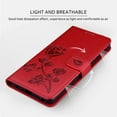 thumbnail image 3 of for Samsung Galaxy S22 Plus (Not S22) Wallet Case for Women, Rose Flower Cover with Credit Card Holder Cash Pockets [Wrist Strap] Flip Phone Case for Samsung Galaxy S22 Plus RS Red, 3 of 14