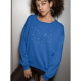 thumbnail image 2 of Aesthetic Big Dipper Art Sweatshirt Women -Image by Shutterstock, Female XX-Large, 2 of 4