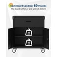 thumbnail image 2 of Gaderth Tool Cabinet,Tool Cabinets On Wheels, Rolling Tool Cabinet With Adjustable Shelve, Metal Locking Garage Storage Cabinet With 4 Drawer And 2 Door For Tools, 2 of 7