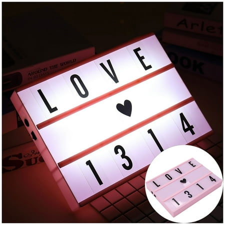 

Njoeus DIY Combination Puzzle Alphabet Box lamp Valentine s Day Confession Christmas On Clearance