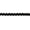 Black, variant on 3/8" Chinese French Braid Gimp Trimming - 12 Continuous Yards - Many Colors!