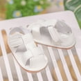 thumbnail image 4 of Bonario Baby Boys Girls Sandals Infant Closed Toe Crib Shoes for First Walkers 0-18 Months, 4 of 6