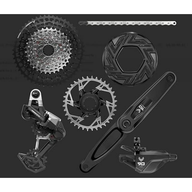 SRAM Aigle 90 EMTB Groupe 165mm SRAM/rose