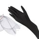 thumbnail image 5 of Guantes desechables de nitrilo sin látex, negros, 100 unidades, sin polvo, guantes de limpieza, guantes para examinar alimentos, 5 of 8