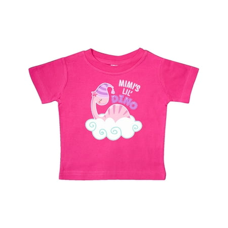 

Inktastic Mimi s Lil Dino with Cute Pink Baby Dinosaur Gift Baby Boy or Baby Girl T-Shirt