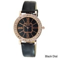 thumbnail image 1 of Vecceli Women's Fashion Leather Band Watch, 1 of 2