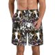 thumbnail image 1 of Fotbe Cute Dogs Puppy2 Trajes de Baño Estampados para Hombre, Shorts de Verano de Secado Rápido, Ropa de Playa, Bañadores-Medium, 1 of 6