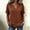 Orange, variant on Women's V-Neck Top Baeitkot Women's Solid Color Casual V-Neck Short Sleeve Top Black L