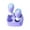 Purple, variant on VALSEEL Headphones Wireless Bluetooth, Touchs Wireless Bluetooth Headset Macaron Color Mini Invisible Binaural In-ear In-bud Bluetooth Headset