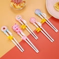 thumbnail image 4 of 2 Pairs Training Chopsticks, Reusable Learning Chopsticks, Practice Chopsticks (B), 4 of 7