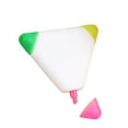 thumbnail image 1 of 3 Colors Highlighter Pen Fine Chisel Tip Yellow Green Triangle Shaped Stylish Stationery 5ml Stationery Organizer Pouch Stationery Paper And Envelopes Set Cute Arts And Crafts for Kids Ages 8-12 Girls, 1 of 4