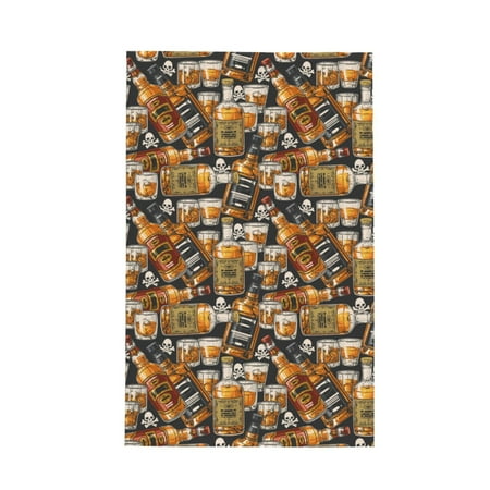 

Matuu Vintage Bottles for Waffle Kitchen Towel Dish Towels Hand Towels for Kitchen 16 X 26 Inches