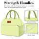thumbnail image 5 of Bolsa Térmica Coobiiya para Mujer y Hombre Reutilizable Verde, 5 of 8