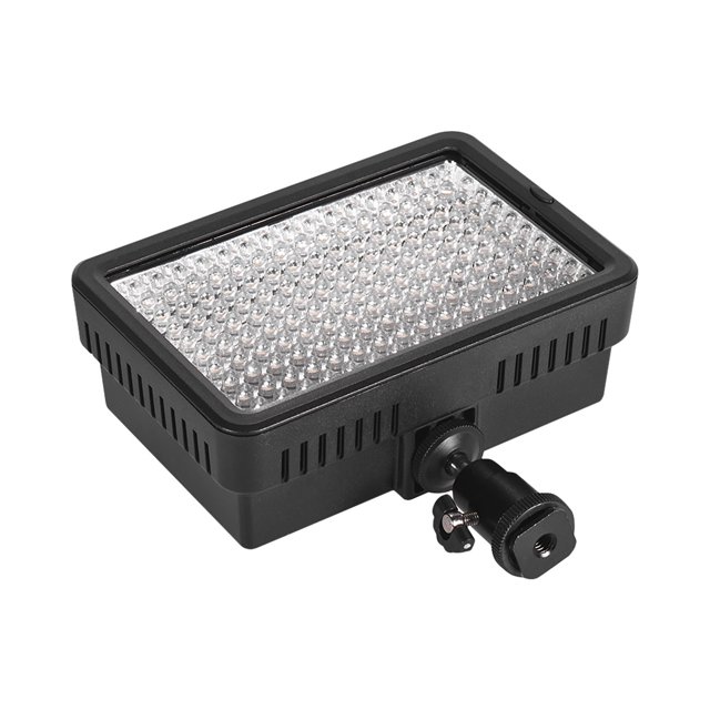 Bicolor Professional Dimmable ultra Alta Potencia Video LED Luz 5600K Fotografía Luz de Relleno 160 Beads LED CRI 95+ Con Filtros de Color para La