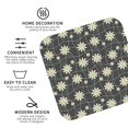 thumbnail image 3 of Naloa Daisies Flowers Coasters for Set of 4 - PU Leather Coasters, Coasters for Table Cup Tea Coffee Beer, Decorative for Kitchen Homedecor (Round), 3 of 6