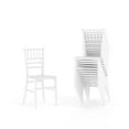 thumbnail image 1 of 10 Pk. Kids White Resin Chiavari Chair, 1 of 9