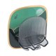 thumbnail image 1 of Soporte para cepillos de dientes Advancent organizador de almacenamiento autoadhesivo verde, 1 of 6