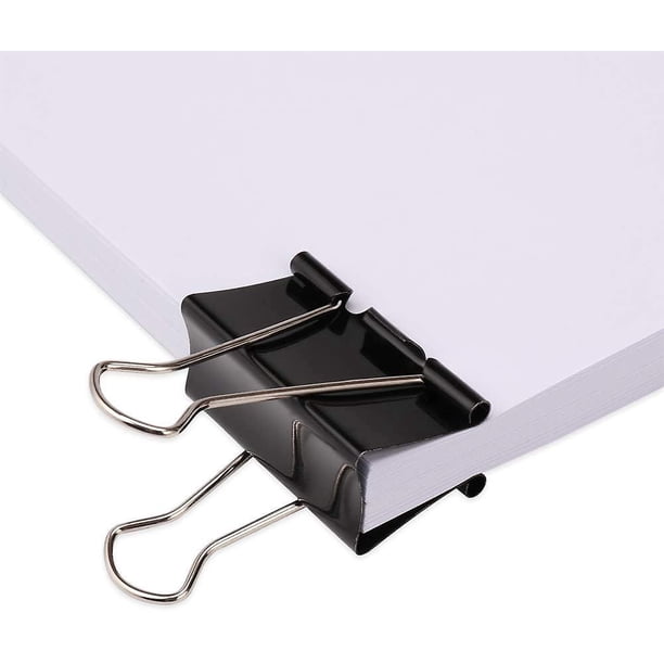 Sopito - Clips De Papel 300 Clips De Oficina De Colores Con Abrazaderas De Papel Bandas De Goma Para Suministros De Oficina Y Escuela Varios Tamanos