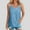 Light Blue, variant on ZZwxWA Sequin Tops for Women Party Night Sleeveless Sparkly Shirt Sexy Sequin Tank Top Women Holiday Outfit Vest