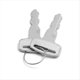 thumbnail image 3 of Paquete de 4 Llaves de Repuesto para Carrito de Golf JU2-H2511-00, Llaves Eléctricas para Carrito de Golf., 3 of 5