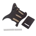 thumbnail image 2 of SSS Style Pickguard Guitar Pickguard Back Pte Backpte para parte de guitarra eléctrica ST, 3 capas Yuyangstore Loaded Alnico V Pickguard, 2 of 8