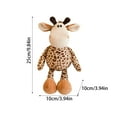 thumbnail image 3 of 9.9 Inches 25Cm And 18 Inches 35Cm Two Sizes Adorable Giraffe Plush Toy Soft Stuffed Animal Doll With Super Soft Plush Material And Cute Facial Features Perfect For Kids Daily, 3 of 6