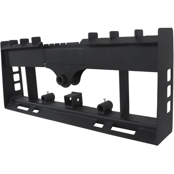 labwork 45 2500lb Skid Steer Pallet Fork Frame with Receiver Hitch Replacement for Kubota Bobcat Skid Steer Loaders Tractors