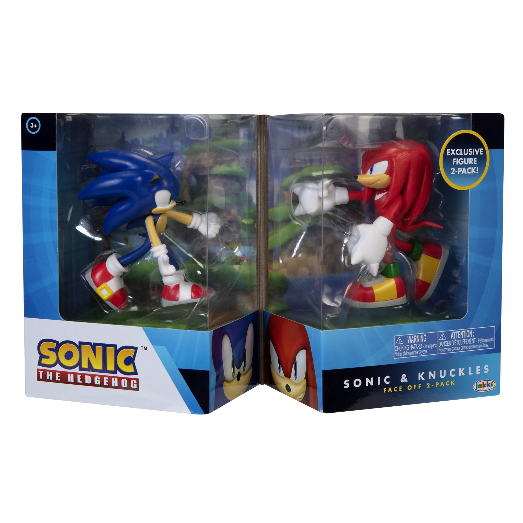 Sonic the Hedgehog 4 Inch JAKKS Gold Collector Action Figure - Classic Sonic  with Skateboard with 11 Points of Articulation 