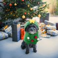 thumbnail image 4 of Ropa de Navidad para Perros, Ropa de Navidad para Perros Sudadera con Capucha para Perros Ropa de Navidad Suéter para Cachorros Ropa de Navidad para Perros Árbol de Navidad JM, 4 of 5
