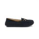 thumbnail image 1 of Zapatos cómodos de tacón bajo de gamuza negra para mujer, 1 of 1
