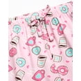 thumbnail image 6 of dELiA*s Women's Pajamas - 2 Piece Super Soft Button Down Sleep Shirt and Wide Leg Pajama Pants (S-3X), 6 of 7