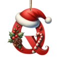 thumbnail image 2 of Clearance! 26 Christmas Letter Decorations A To Z (without H And V) Hanging Christmas Tree Pendant Alphabet Letters Named Alphabet Decorations Christmas Tree Decorations, 2 of 6