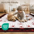 thumbnail image 4 of ODIKA Mens Repeating Web Strand Men Frame Webs Wevs Bold Radiating for Master Suite, California King, Under Bed, Foldable Easy Care, 4 of 7