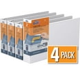 thumbnail image 1 of QuickFit Heavy Duty Round Ring Legal Landscape Spreadsheet View Binder, 4 Pack, 2", 1 of 3