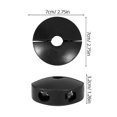 thumbnail image 2 of Black Hose Reel Stopper Ball Stopper for Air Hose Reel Durable Rubber, 2 of 5