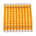 thumbnail image 1 of Material Montessori Matemáticas Cien Forma de Perlas Cuadrados Juguete Educativo Sunnimix Bead Bar Number, 1 of 8