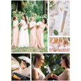 thumbnail image 4 of Set de 24 abanicos Cosweet para bodas con bolsas de organza y etiquetas, 4 of 7
