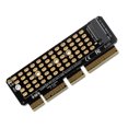 thumbnail image 4 of DQrwqpou Tarjeta adaptadora M2 NVME Tarjeta aceleradora M.2 M-Key SSD a PCIE4.0 para 2230-2280 SSD, 4 of 9