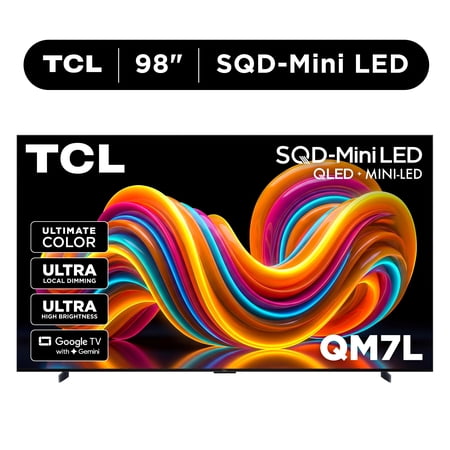 TCL - 98" Class QM7L Series 4K UHD HDR SQD-Mini LED Smart TV with Google TV (2026) - image 2