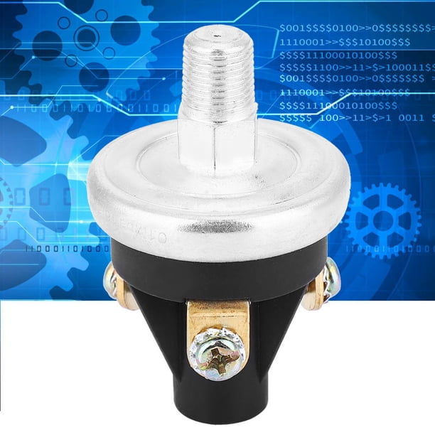 Interruptor De Alarma De Baja Presión De Aceite, Cableado De Tres Puntos Presión De Alarma 0.18Mpa Reemplazo Con Rosca Para Equipos Generadores