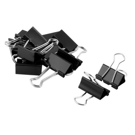- School Office Metal Ticket File Paper Organized Binder Clips Clamps 12 Pcs