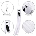 thumbnail image 6 of 2 Pieces Halloween Pumpkin Ghost Windsock Flag Halloween Outdoor Hanging Decoration Halloween Theme Flag Windsock for Garden Patio Lawn Front Yard Par, 6 of 6