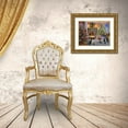 thumbnail image 3 of Boehme, Nicky 18x15 Gold Ornate Wood Framed with Double Matting Museum Art Print Titled - A Magical View to Christmas, 3 of 4